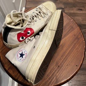 CdG PLAY x Converse Unisex Chuck Taylor All Star High-Top Sneakers